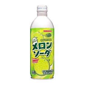 三佳利波子汽水 哈密瓜味 500ml
